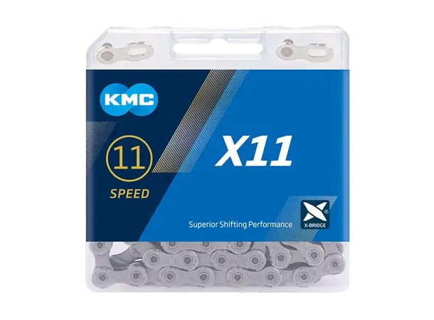 KMC X11 Kjede Grå 11-delt, 118 ledd, 5.65mm, 257gr 