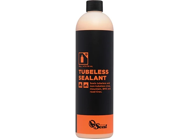 ORANGE SEAL Tubeless sealant 237ml, refill flaske. 