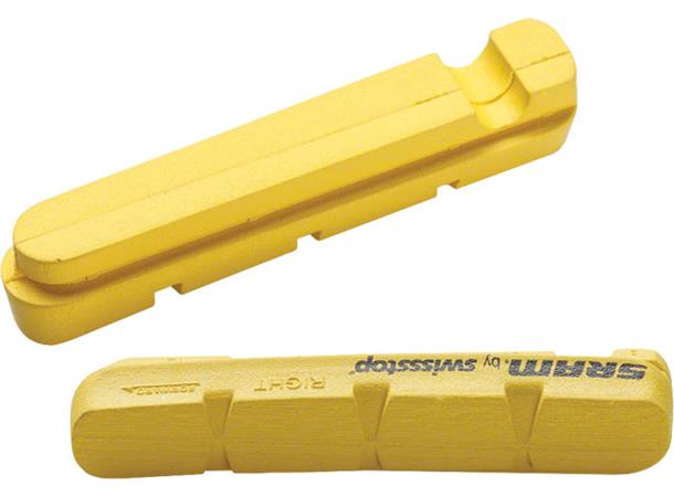 SRAM Rim brake pad inserts Swissstop Yellow Set for SRAM/Shi