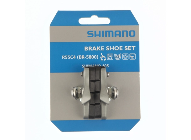 Shimano Bremsekloss 105 5800 1 par, sølv, cartridge 