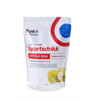 Fuel of Norway Sportsdrikke 0,5kg Sitron Sitron/lime