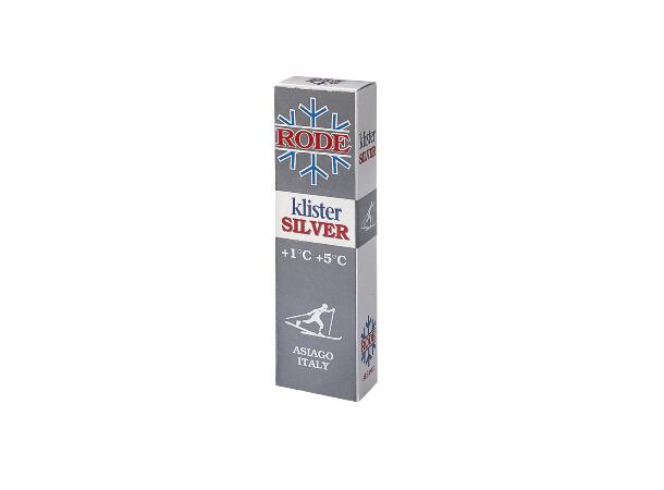 K50 Rode Silver Klister | +1/+5 For kornet fuktig, våt og møkket snø