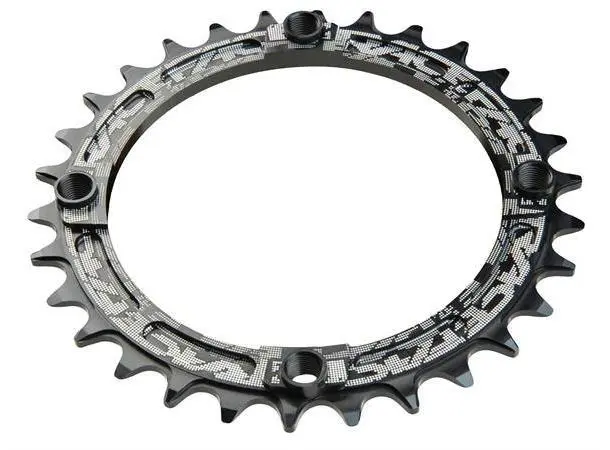 Race Face Narrow Wide 34T Krankdrev Sort 9-12 delt, 34T 