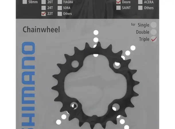 Shimano Krankdrev 22T FC-M590 22T 
