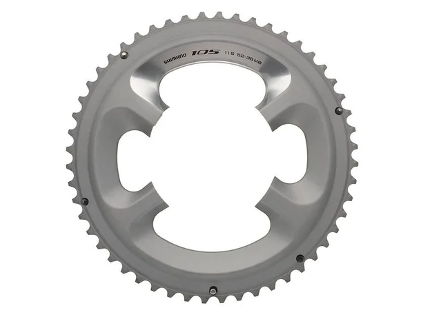 Shimano Krankdrev 52T FC-5800 Silver MB for 52/36T 