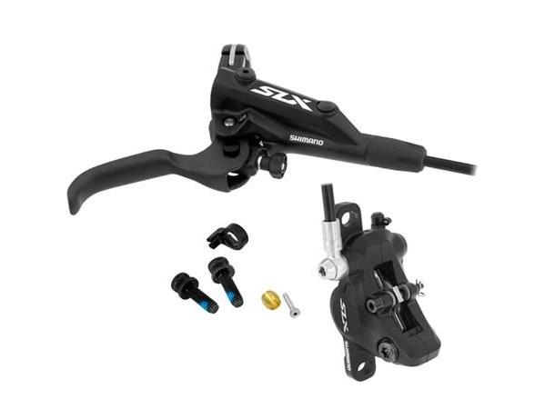 Skivebremssett SLX M7000 bak Postmount u/rotor og adapter