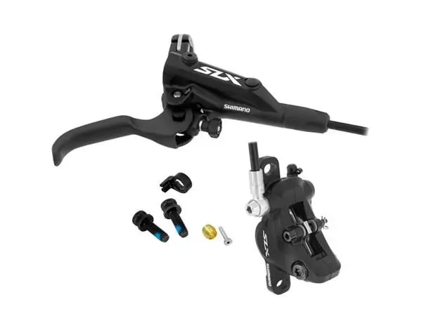Skivebremssett SLX M7000 bak Postmount u/rotor og adapter 