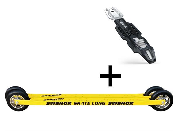 Swenor Skate Long RM2 Rulleski Med Rottefella rulleskibinding