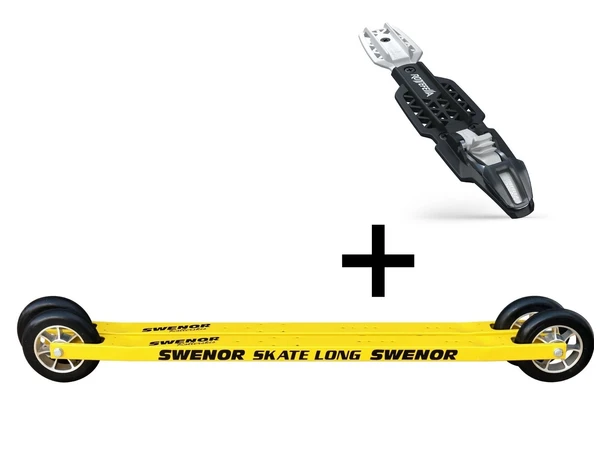 Swenor Skate Long RM2 Rulleski Med Rottefella rulleskibinding 