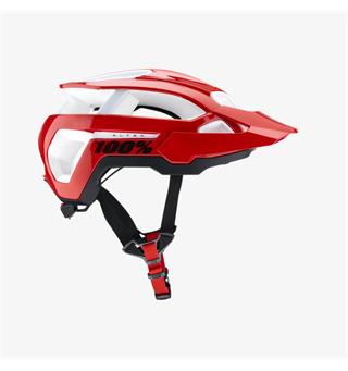 100% Altec Helmet Red Sikker og stilren hjelm til stisyklisten