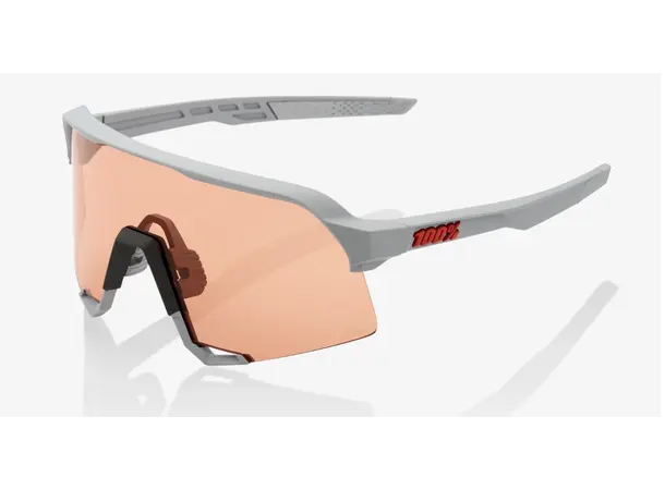 100% S3 - Soft Tact Stone Grey HiPER Coral Lens 