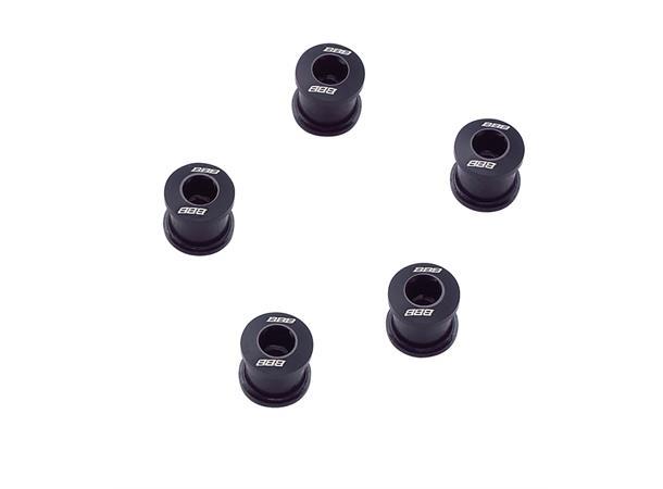 BBB HexStars BCR-51 Krankdrevbolt 5stk, sort, 10gr/sett