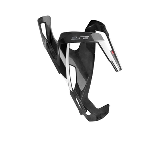 Elite Flaskeholder Vico Karbon glossy Hvite detaljer