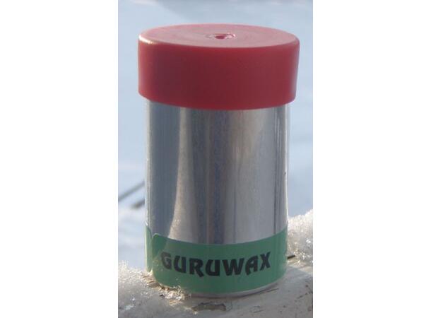 Guruwax Grønn Festevoks | -6/-20 Grønn voks for ny og finkornet snø