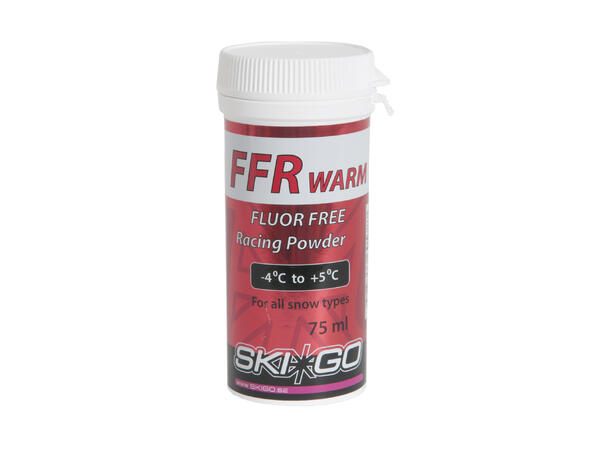Skigo FFR Warm Pulver | -4/+5 Flourfritt racingprodukt