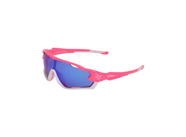 Leki The Charger JR Race Pink Kul brille til junior