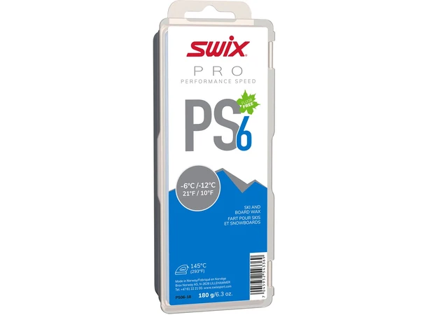 Swix PS6 Blue | -6/-12 Populær glider for metting og grunnprepp 