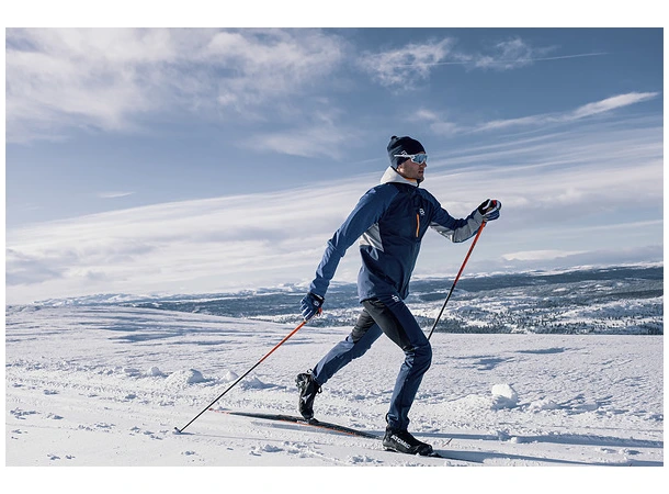 Dæhlie Jacket North Herre Blå Estate blue, softshelljakke 