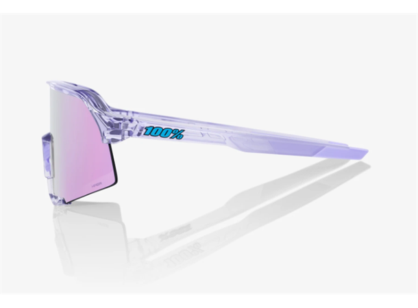 100% S3 Polished Translucent Lavender Multisportsbrille - mirror lens