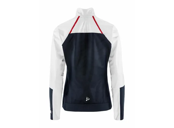 Craft Jakke NOR Pro Nordic Race W Blaze/white, Pro-grade skijakke 