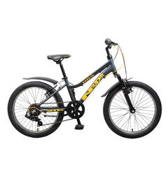 DBS Intruder Z3 20'' Sort/gul Kul 20'' barnesykkel