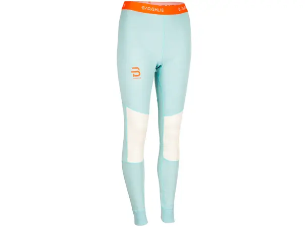 Dæhlie Performance-Tech Pant Wmn Stillongs i ull/lyocell, Iced Aqua 