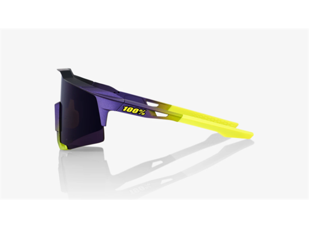 100% Speedcraft Briller Matte Metallic Digital Brights - Multisportsbrille