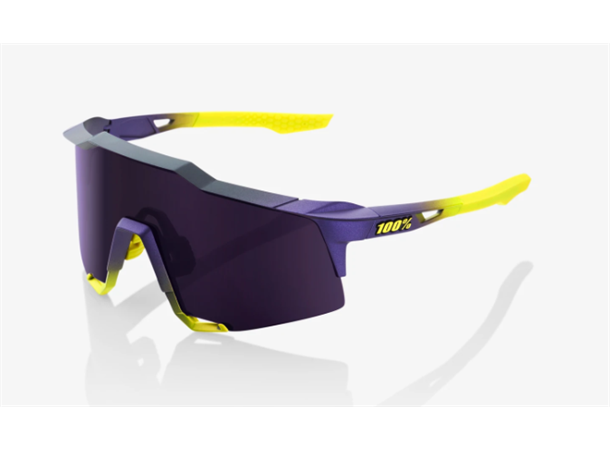 100% Speedcraft Briller Matte Metallic Digital Brights - Multisportsbrille