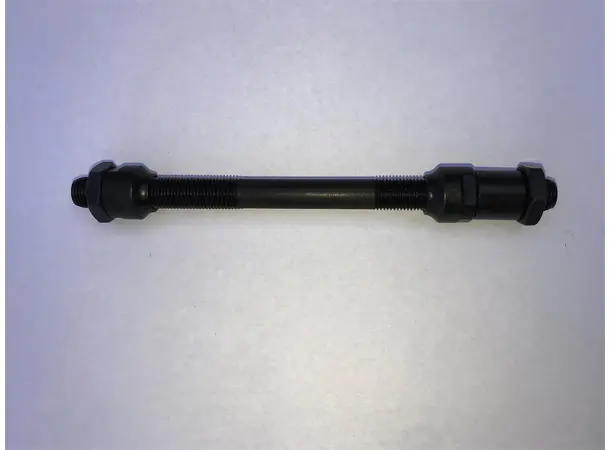 Aksling for QR Baknav 9mm / 145mm, komp med konuser og mutter 