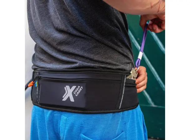 Coxa Carry WB1 Belt Sort Lett løpebelte som sitter godt 
