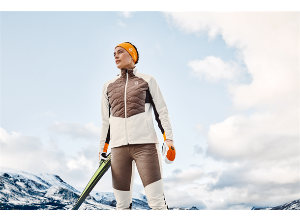 Dæhlie Jacket Challenge 2.0 Wmn Vattert skijakke, Snow White