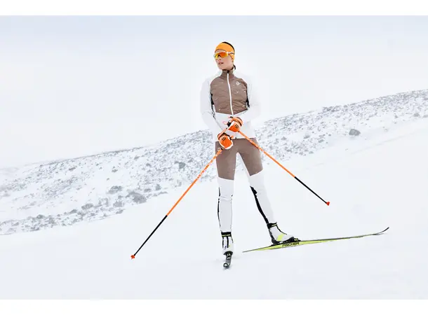 Dæhlie Jacket Challenge 2.0 Wmn Vattert skijakke, Snow White 