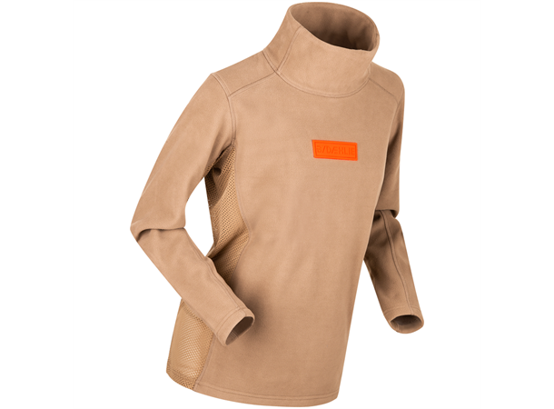 Dæhlie Sweater Cabin Wmn Myk og god fleecegenser, Desert taupe