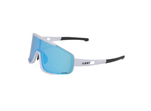 Leki Storm Magnetic Multisportsbrille Crystal white, 2 linser, magnetfestet