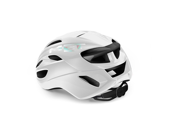 MET Rivale Road Hjelm White/Glossy L 