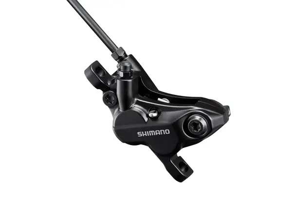Shimano Bremsekalipper Hydraulisk MT520 4-stempel, svart, resin uten adapter 