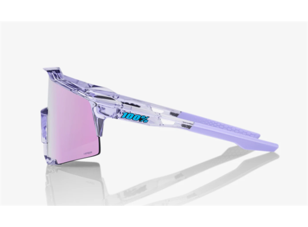 100% Speedcraft Polished Translucent Multisportsbrille - Lavender