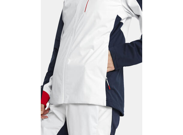 Craft NOR Adv Nordic Training Jkt 2 W Avansert skijakke til dame, White-blaze