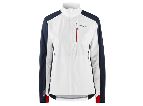 Craft NOR Adv Nordic Training Jkt 2 W Avansert skijakke til dame, White-blaze