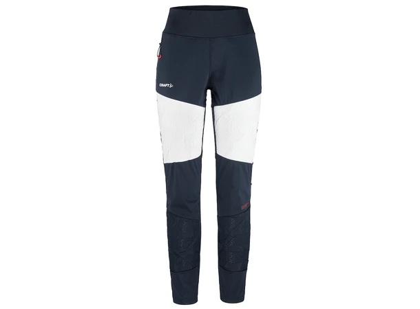 Craft NOR Nordic Training Speed Bukse W Teknisk, varm skibukse, Blaze/white 