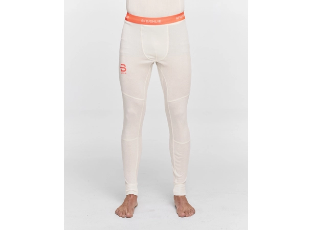 Dæhlie Performance-Tech Pant Men Stillongs i ull/lyocell, Snow White 