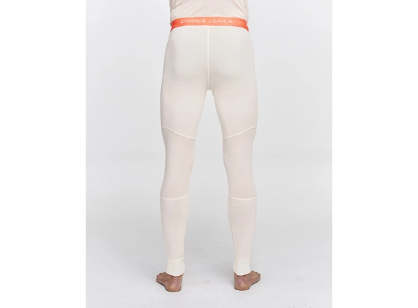 Dæhlie Performance-Tech Pant Men Stillongs i ull/lyocell, Snow White 