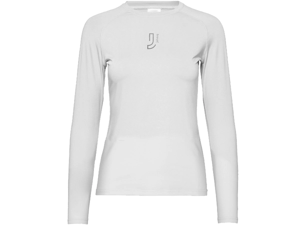 Johaug Elemental Long Sleeve 2.0 White, sporty og stilren 