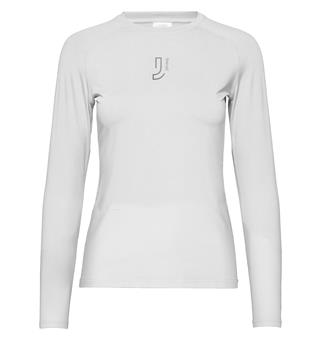Johaug Elemental Long Sleeve 2.0 White, sporty og stilren