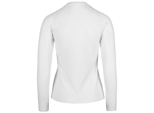 Johaug Elemental Long Sleeve 2.0 White, sporty og stilren 