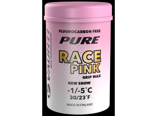 Vauhti Pure Race Pink -| 1/-5 Festevoks for nysnø/finkornet snø