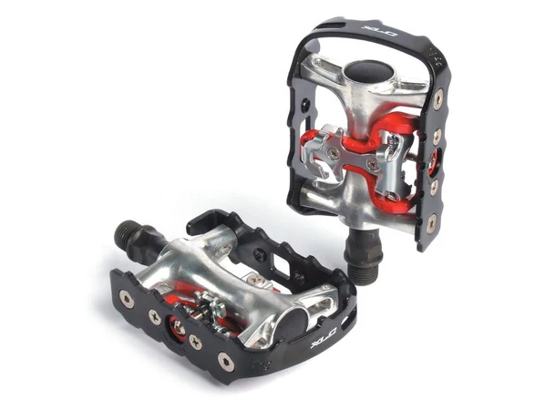 XLC KombiPedal PD-S01 Black/Silver SPD kompatibelt 