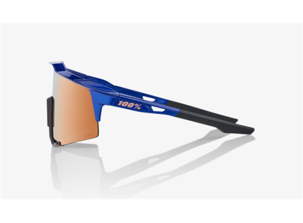 100% Speedcraft Brille Gloss Cobolt Blue HiPER Copper Mirror lens sportsbrille
