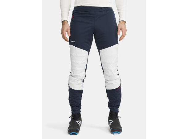 Craft Bukse NOR Adv Nordic Speed Men Vind og vanntett, Vattert. Blaze/white