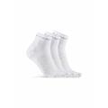 Craft Core Dry Mid Sock 3pk 34-36 Funksjonell treningssokk, 3pakk